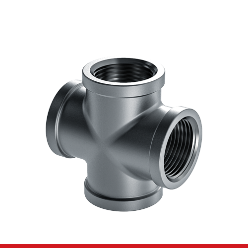 PF1T-CRS-IG 2" 150# CS GALV CROSS PRESSURE FITTING THRD IMPORT